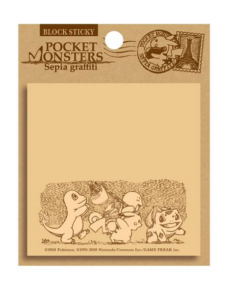 POCKET MONSTERS Sepia graffiti ふせん オーバーゼア[アヴェンジャーズ]《在庫切れ》