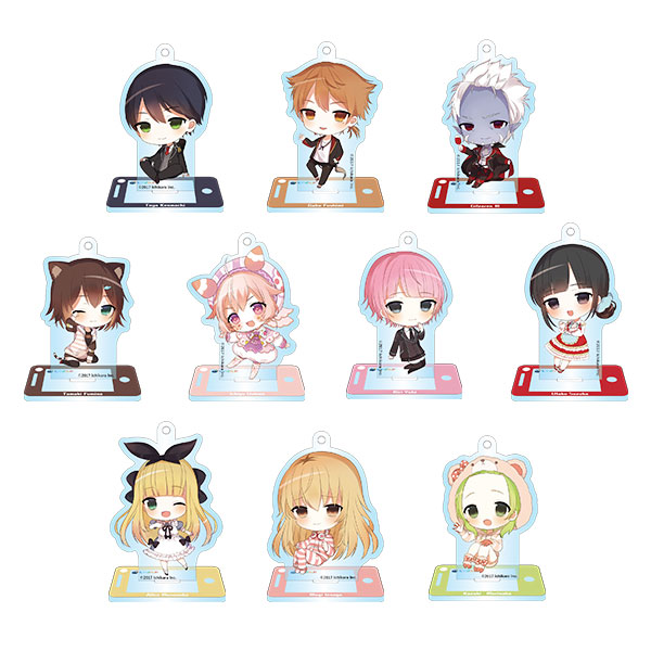にじさんじ スタンド付きアクリルキーホルダーコレクション 2期生 10個