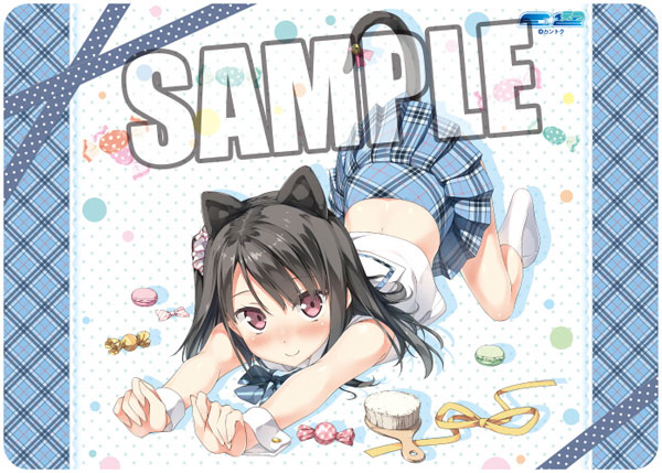 カントク e☆2 キャラクター万能ラバーマット プレイマット 4個セット キャラクター万能ラバーマット E☆2 カントク「しずくだニャン
