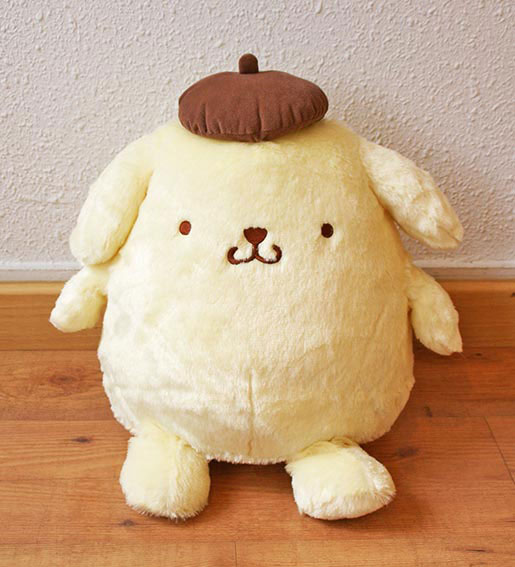 ハグハグ ポムポムプリン ぬいぐるみ L（再販）[ナカジマ