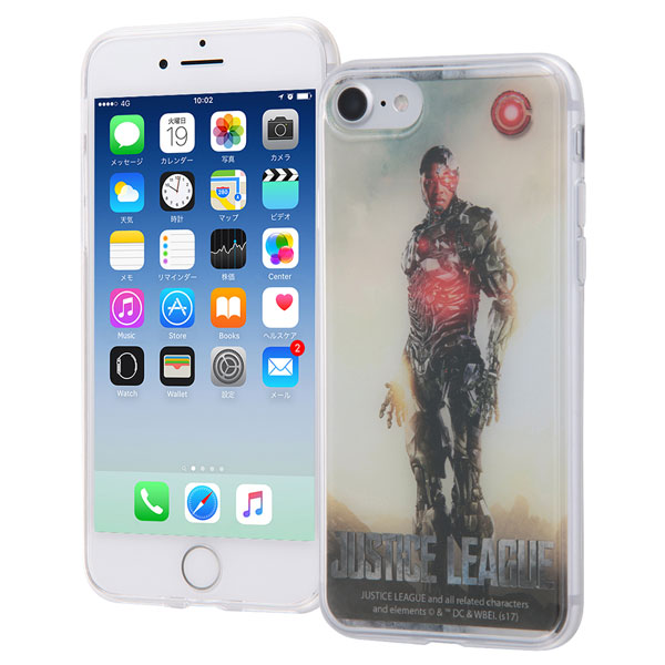 iPhone7/8用 ジャスティス・リーグ TPUケース+背面パネル サイボーグ[イングレム]《在庫切れ》