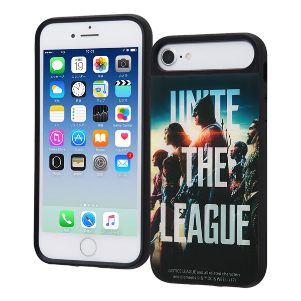 iPhone6/6s/7/8用 ジャスティス・リーグ 耐衝撃ケース キャトル ポスターアートB[イングレム]《在庫切れ》
