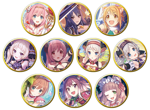 プリンセスコネクト！Re：Dive キャラバッジコレクション 10個