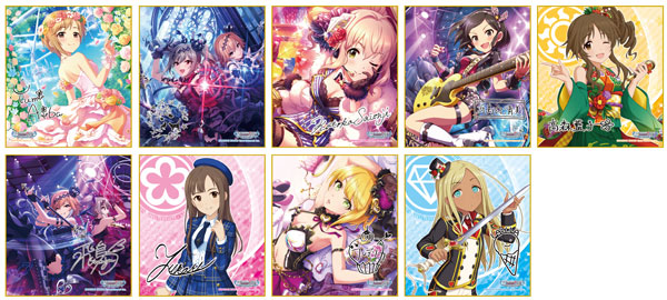 アイドルマスター シンデレラガールズ ミニ色紙コレクション 9個入りbox ムービック 在庫切れ