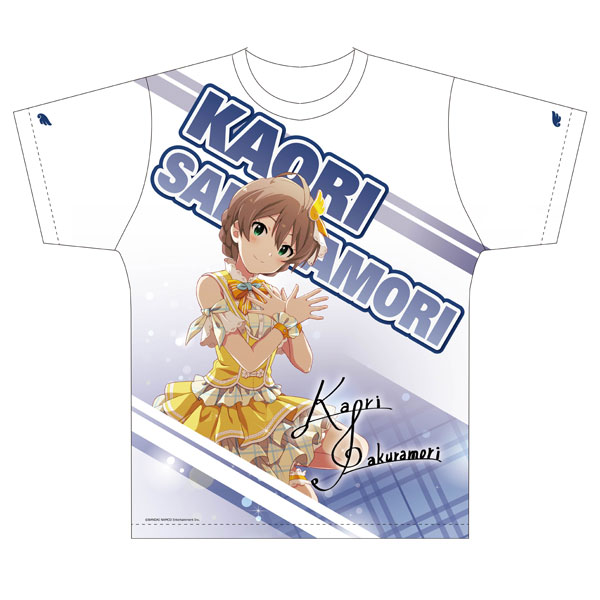 アイドルマスターミリオンライブ！ 両面フルグラフィックTシャツ 桜守歌織 Lサイズ