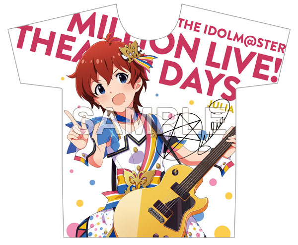 アイドルマスター ミリオンライブ！ フルカラーTシャツ ジュリア