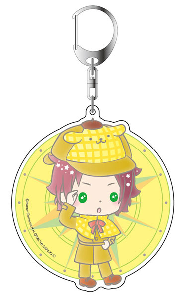 あんさんぶるスターズ！×サンリオキャラクターズ デカキーホルダー Trickstar×POMPOMPURIN 衣更真緒[コンテンツシード]《在庫切れ》