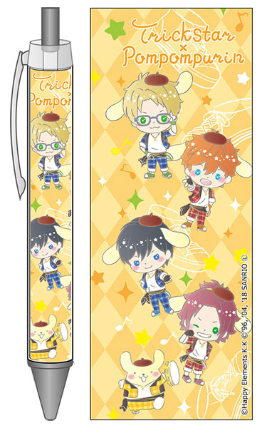 あんさんぶるスターズ！×サンリオキャラクターズ ボールペン Trickstar×POMPOMPURIN[コンテンツシード]《在庫切れ》