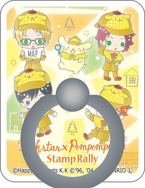 あんさんぶるスターズ！×サンリオキャラクターズ スマホリング Trickstar×POMPOMPURIN[コンテンツシード]《在庫切れ》