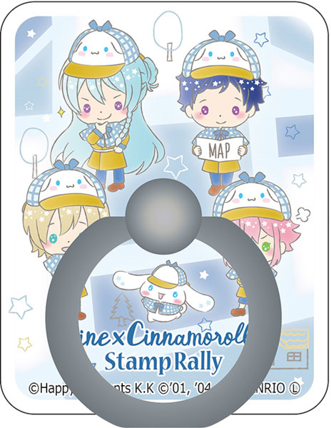 あんさんぶるスターズ！×サンリオキャラクターズ スマホリング fine×CINNAMOROLL[コンテンツシード]《在庫切れ》