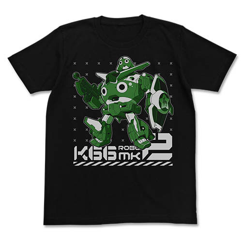 ケロロ軍曹 ケロロロボMk-2 Tシャツ/BLACK-S[コスパ]