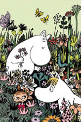 ジグソーパズル お花畑のムーミン 300ピース (03-874)[やのまん]《在庫切れ》