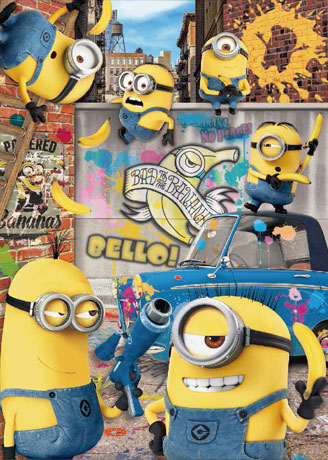 ジグソーパズル ミニオンズ バナナ・ギャング！ 500ピース (05-1008)[やのまん]《在庫切れ》