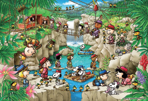 ピーナッツ　スヌーピー ジグソーパズル ウッドストックの森　1000ピース ピーナッツ スヌーピー ジグソーパズル ウッドストックの森 1000ピース