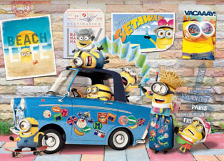 ジグソーパズル ミニオンズ バカンス 500ピース (06-098S)[エポック]《在庫切れ》