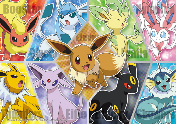 ジグソーパズル ポケットモンスター イーブイとその仲間たち 100