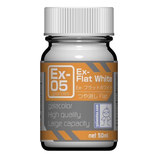 Ex-カラーシリーズ Ex-05 Ex-フラットホワイト[ガイアノーツ]《発売済・在庫品》