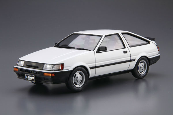 ザ・モデルカー No.85 1/24 トヨタ AE85 カローラレビン 1500SR '85