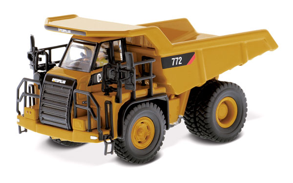 HOシリーズ 1/87 CAT 772 オフハイウェイ・トラック w/工事現場 