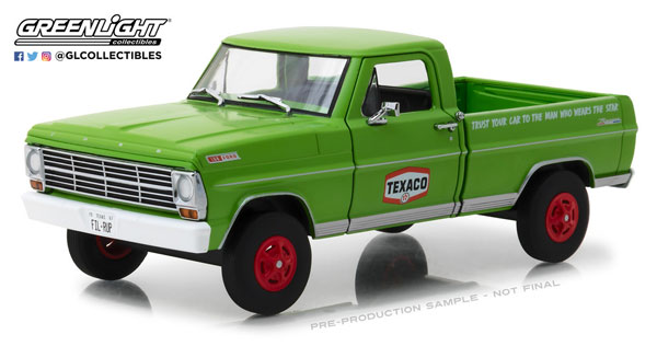 1/24 Running on Empty - 1967 Ford F-100 - Texaco Motor Oil[グリーンライト]《在庫切れ》