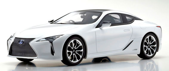 京商 SAMURAI レクサス LC500 1/18 KYOSHOオリジナル “SAMURAI”シリーズ 1/18 LEXUS LC500h (ホワイト