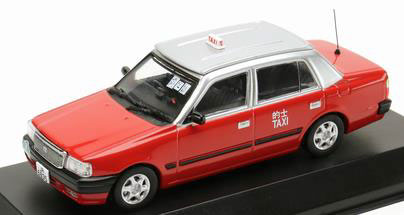 1/43 トヨタ クラウン コンフォート 香港タクシー レッド[TINY]《在庫切れ》