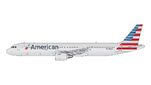 1/400 Gemini Jets アメリカン航空 A321 N187US[ジェミニ]《在庫切れ》