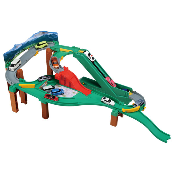 【新品】トミカ オートやまみちドライブ トミカワールド コースをチェンジ！オートやまみちドライブ[タカラ