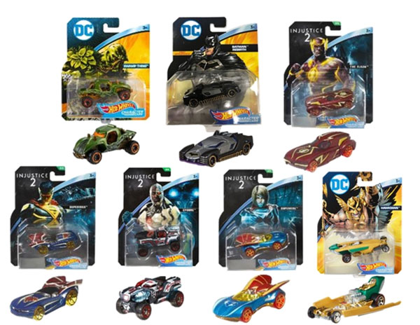 ホットウィール DCキャラクターカーアソート 8個入りアソート[マテル]《在庫切れ》