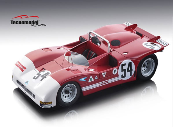 1/18 アルファ ロメオ T33/3 ブランズハッチ 1000km 1971優勝車 #54 A