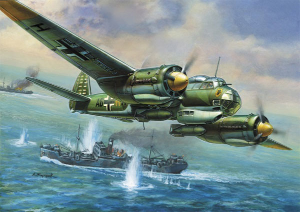 Ju 188 ユンカース 爆撃機 1 72 ユンカース Ju188A E 第2爆撃航空団 HLJ co jp
