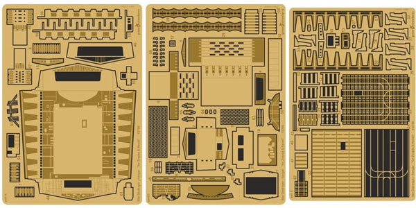 1/2700 インペリアル級銀河帝国宇宙戦艦 ハンガー・ベイ エッチングセット (Z/R社用)[グリーンストロベリー]《在庫切れ》