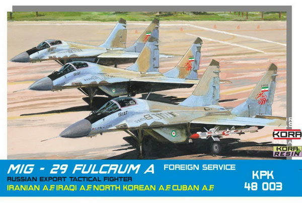 1/48 MiG-29A インターナショナル プラモデル[コラモデルス]《在庫切れ》