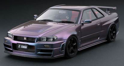 IG-MODEL ニスモ R34 GT-R Z-tune ミッドナイトパープル AUTOart 1/18 ニスモ R34 GT-R Z-tune （ミッドナイトパープルⅢ