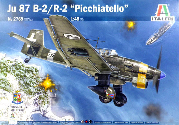 1/48 Ju87 B-2/R-2 “ピッキアテッロ” プラモデル[イタレリ]《在庫切れ》