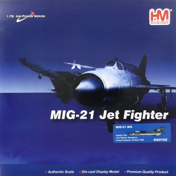 1/72 MiG-21bis “フィンランド空軍 第3飛行隊”[ホビーマスター]《在庫
