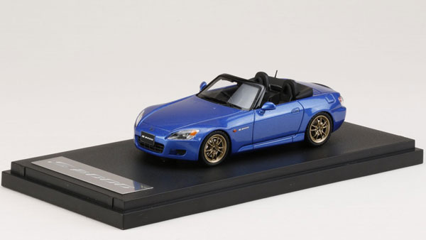 HONDA S2000 モンテカルロブルー 1/43 1/43 ホンダS2000 (AP1) 1999 無限 MF10 L 装着車 モンテカルロブルー