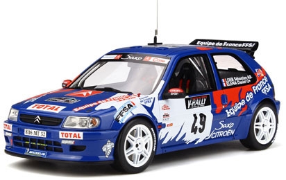1/18 シトロエン サクソ キットカー Tour de Corse(ブルー/ホワイト
