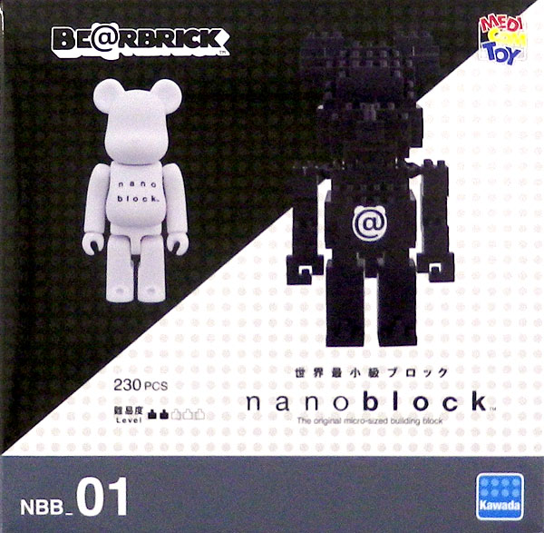 BE＠RBRICK × nanoblock 2PACK SET A[カワダ]《在庫切れ》