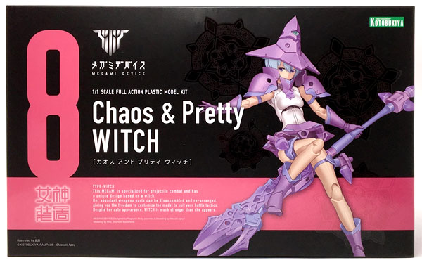 【中古】【特典】メガミデバイス Chaos ＆ Pretty ウィッチ 1/1 プラモデル(コトブキヤショップ限定)[コトブキヤ]