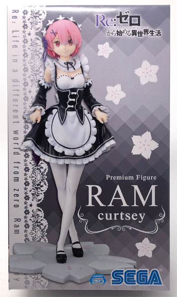 Re:ゼロ レム ラム curtsey Premium Figure Re:Zero Starting Life in Another World Rem & Ram Curtsey