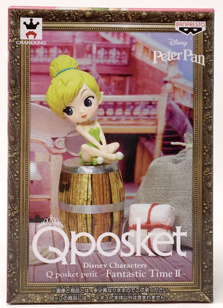 Collectibles Animation Art Characters Banpresto Q Posket Disney Characters Petit Figure Fantastic Time Ii Tinker Bell