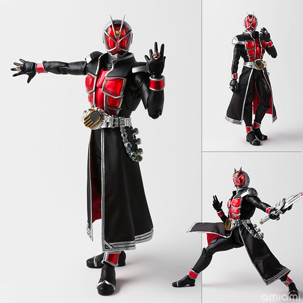 【中古】S.H.フィギュアーツ (真骨彫製法) 仮面ライダーウィザード フレイムスタイル 『仮面ライダーウィザード』[BANDAI SPIRITS]