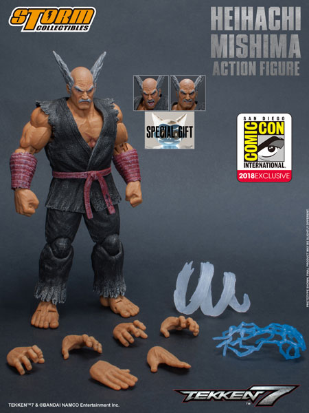 鉄拳7 1/10 アクションフィギュア 三島平八 SDCC2018[ストーム 