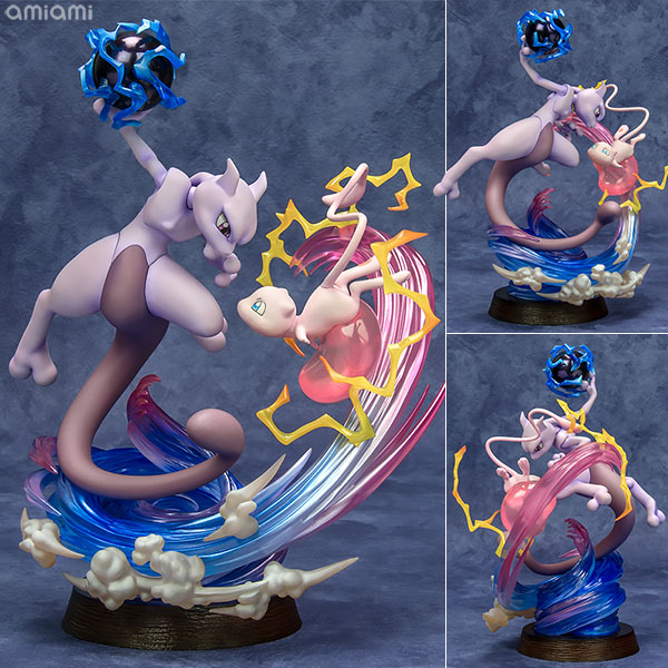 G.E.M.EXシリーズ ポケットモンスター ミュウ＆ミュウツー 完成品 