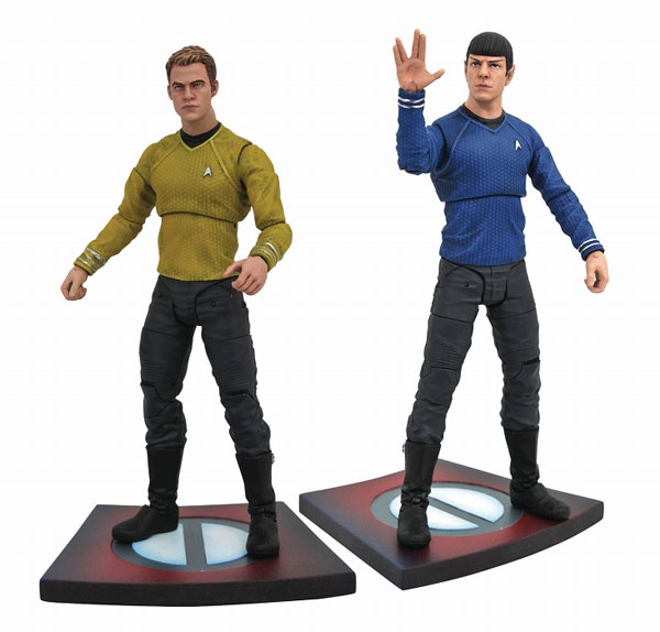 『スタートレック』アクションフィギュアセット　カーク＆スポック Amazon | BANDAI スタートレック キャプテンスポック アクション