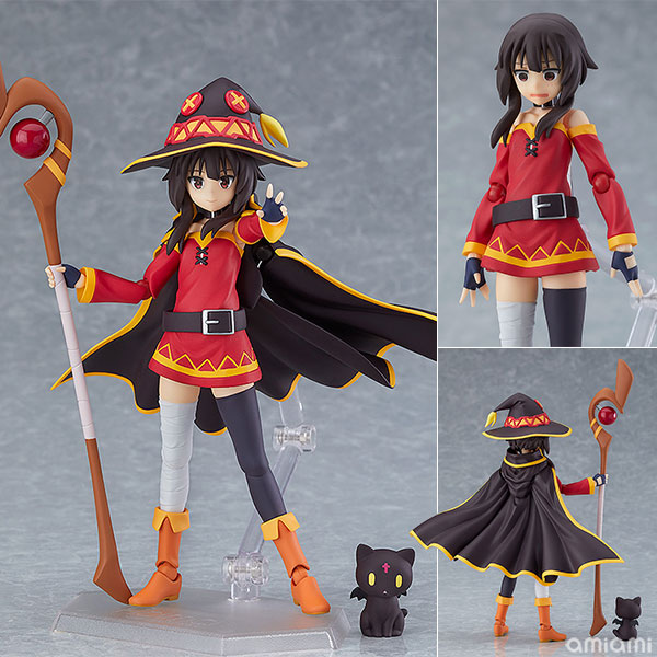 Figma この素晴らしい世界に祝福を 2 めぐみん マックスファクトリー Tvアニメ この素晴らしい世界に祝福を 2 より 爆裂魔法使いのアークウィザード めぐみん がfigmaに登場 ふぃぎゅぽん Fig Pon フィギュア情報 レビュー