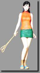 1/8 団地妻(非武装) レジンキット[アトリエイット]《在庫切れ》