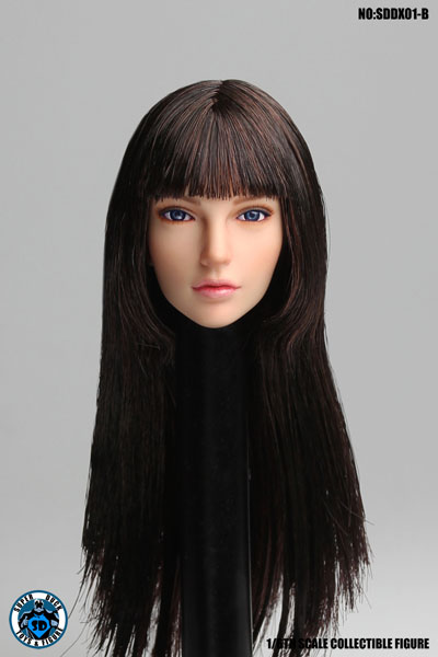 Yahoo!オークション - 送料無料)眼球可動) 1/6 女性 ヘッド