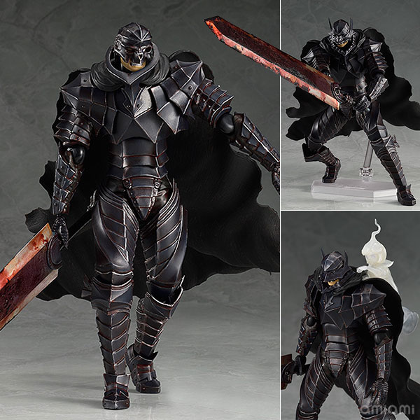 【中古】【初期不良品】figma ベルセルク ガッツ 狂戦士の甲冑ver. リペイント髑髏エディション[マックスファクトリー]